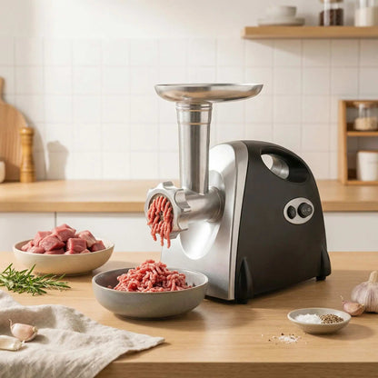 Hachoir a viande professionnel profil