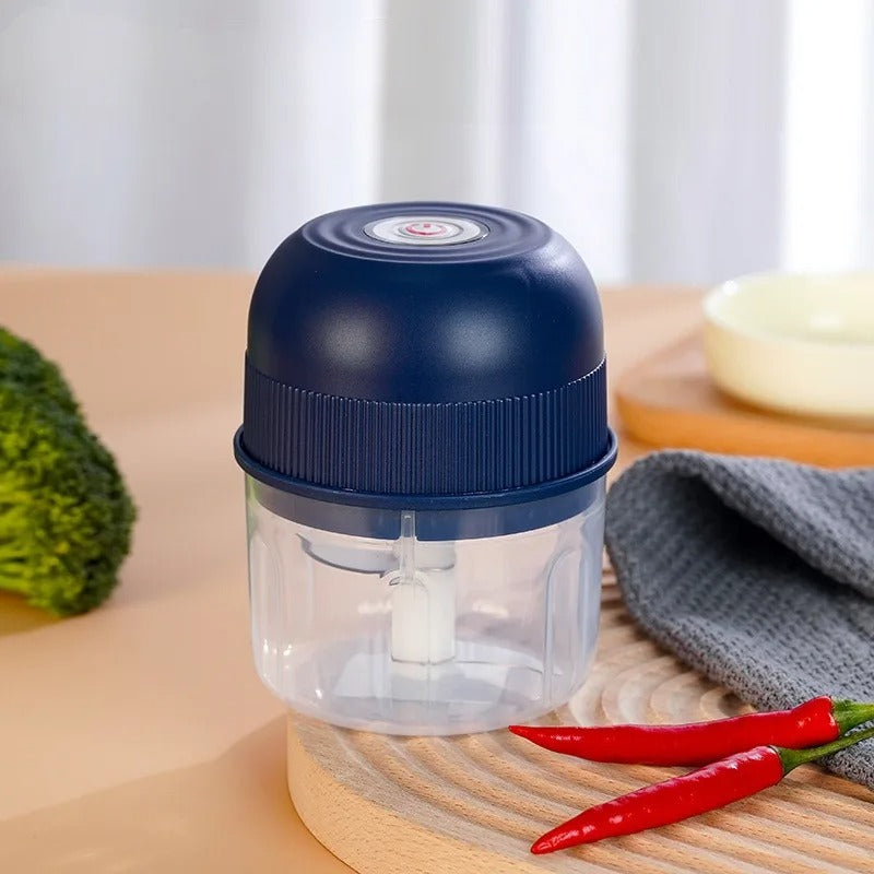Mini hachoir electrique Bleue