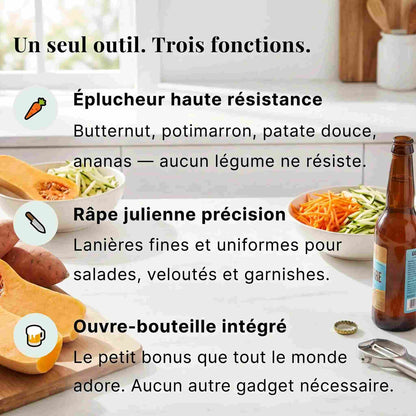 eplucheur de legume present